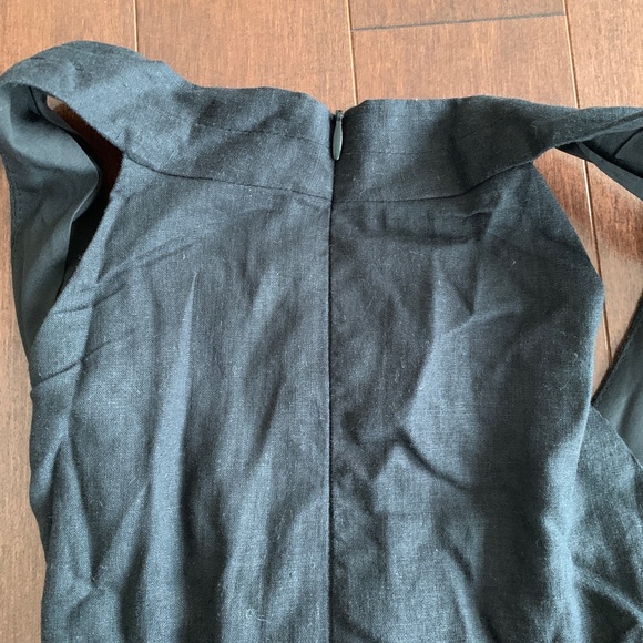 NWT Love Bonito Lana Black Halter Neck Top Linen Cotton Size US 4 or Small - Picture 5 of 8